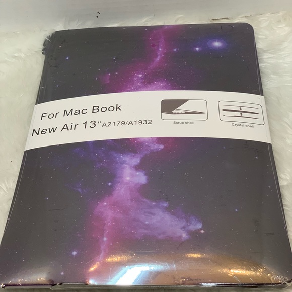 Laptop Case Shell Cover Compatible With Mac Book Pro 13 “ Space NEW - Picture 1 of 2